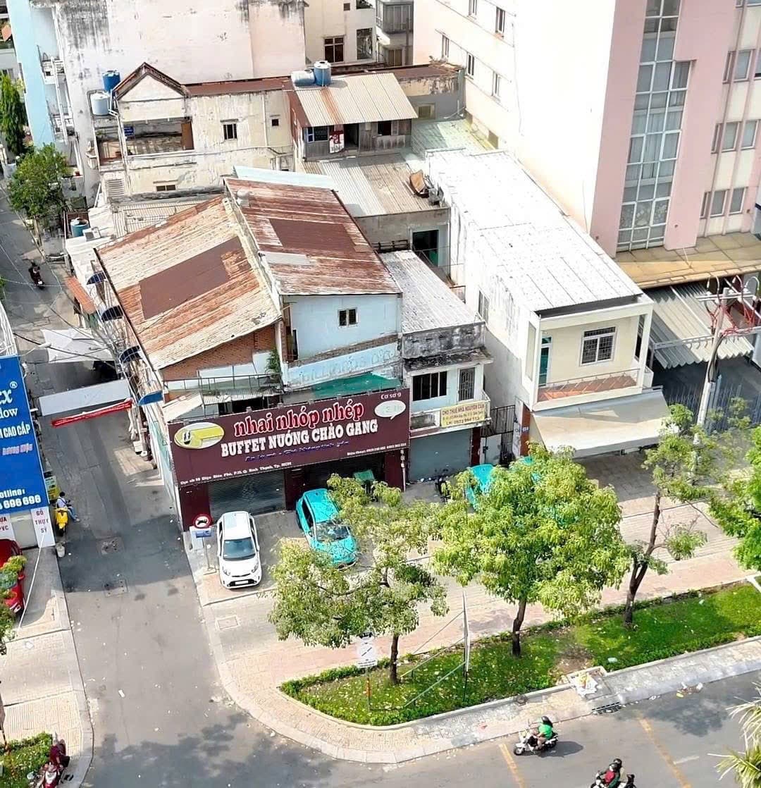 Đất xây toà văn phòng - Điện Biên Phủ P15 Bình Thạnh-ngang15x40m  nở hậu xây 2 hầm 16 tầng 2