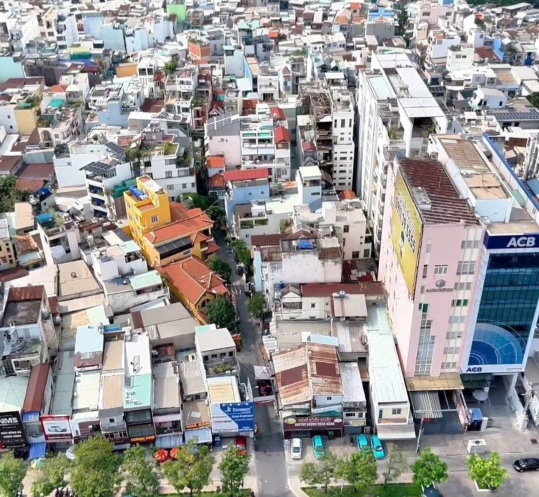 Đất xây toà văn phòng - Điện Biên Phủ P15 Bình Thạnh-ngang15x40m  nở hậu xây 2 hầm 16 tầng 3