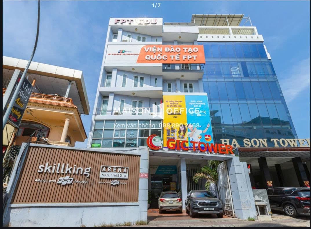 Toà Nhà GIC TOWER 275 NGUYỄN VĂN ĐẬU , BÌNH THẠNH- HẦM 6 TẦNG  THANG MÁY PCCC 90 TỶ TL